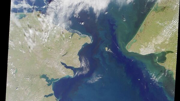 Поглед на Берингов мореуз  - Sputnik Србија