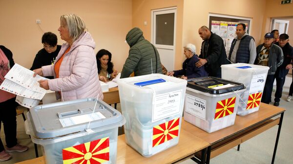 Severna Makedonija izbori - Sputnik Srbija