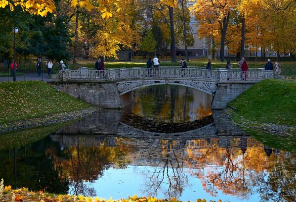 Михајловски врт у Санкт Петербургу. - Sputnik Србија
