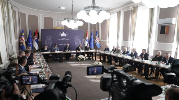 Посебна седница Владе у Лесковцу - Sputnik Србија