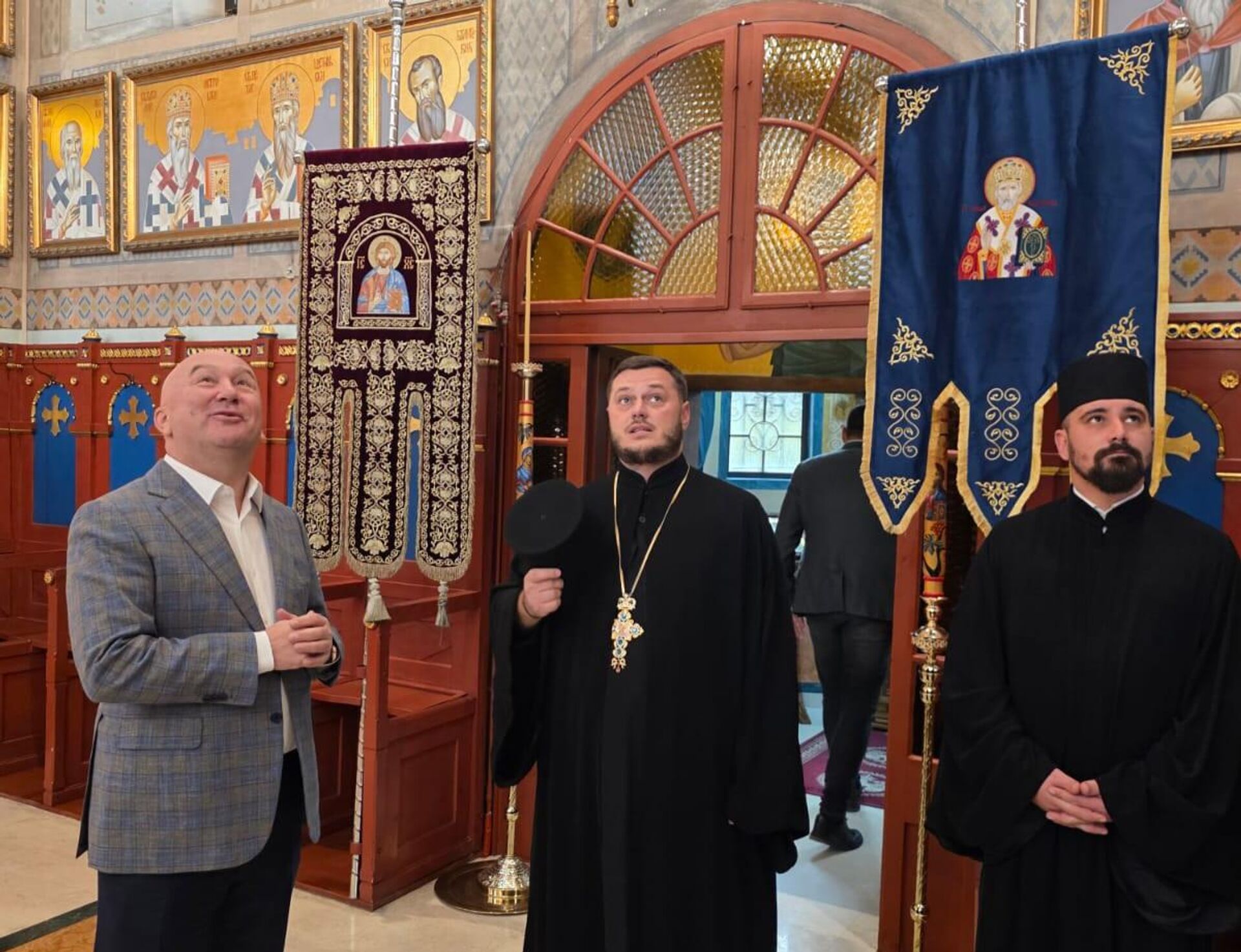 Овај национални споменик чине црква, збирка од 21 иконе са иконостаса, Христов гроб, велико распеће и два трона - Sputnik Србија, 1920, 20.10.2025