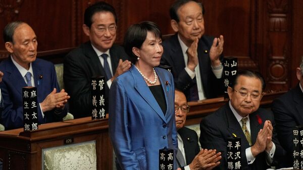 Санае Такаићи премијер Јапана - Sputnik Србија