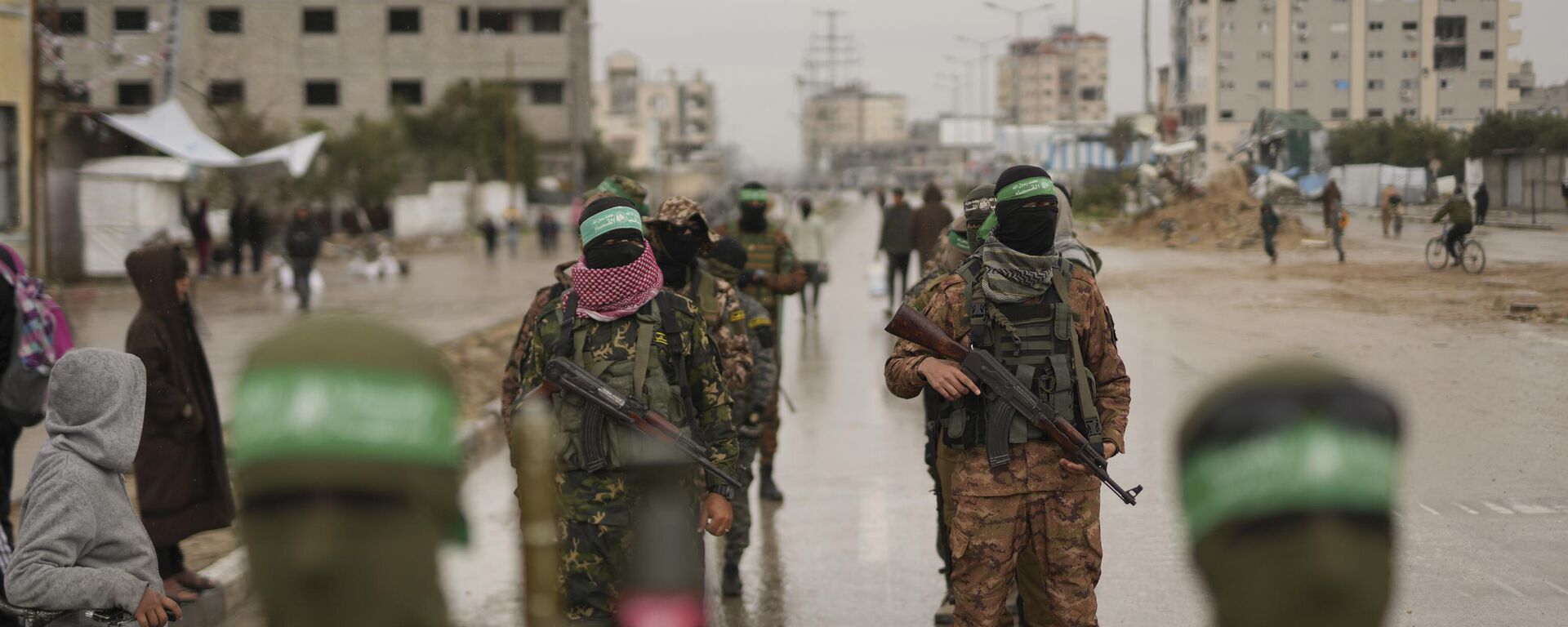 Припадници Хамаса - Sputnik Србија, 1920, 21.10.2025