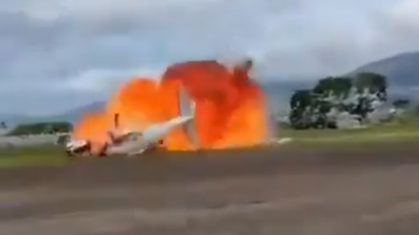 Експлозија авиона на аеродрому у Венецуели - Sputnik Србија