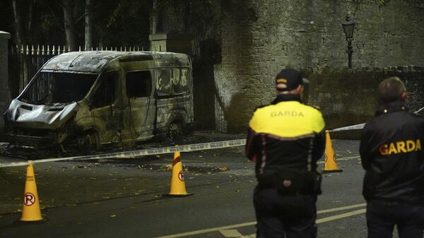 Протести у Даблину - Sputnik Србија