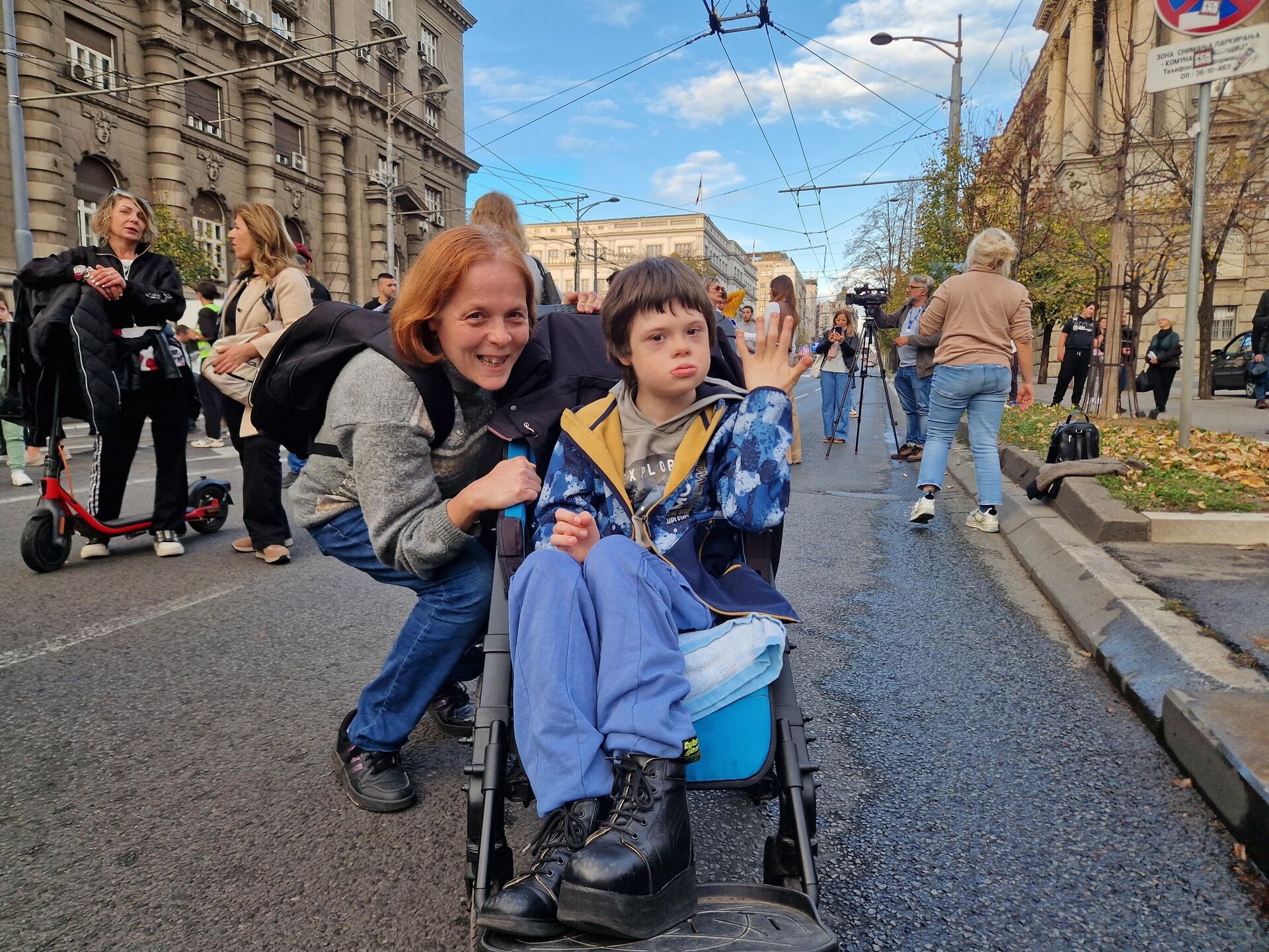 Milena Vasić i njen sin Rastko - Sputnik Srbija, 1920, 24.10.2025