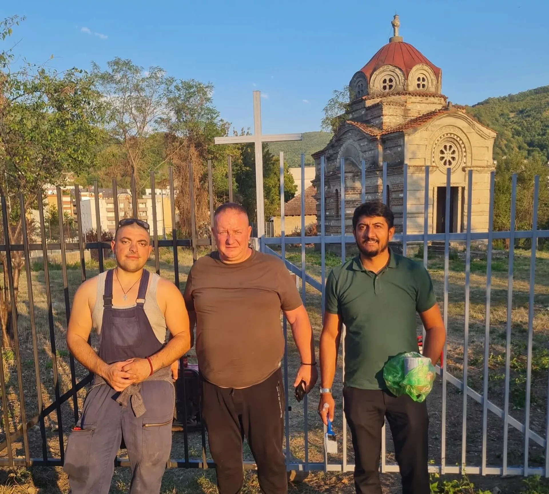 Црква Светог Илије у Качанику, сређена за ломљење колача, први пут после 26 година - Sputnik Србија, 1920, 26.10.2025