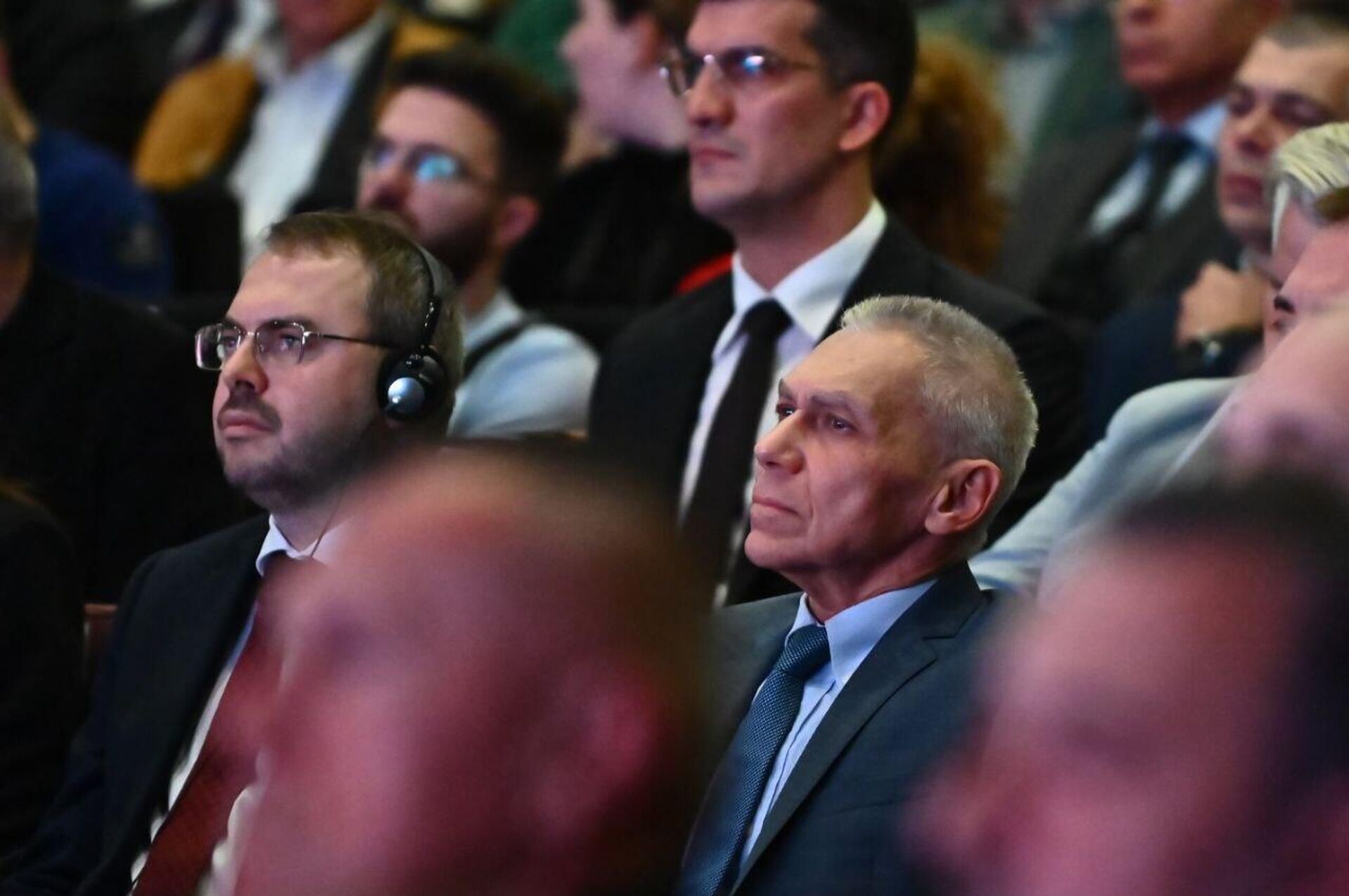 Sekretar i zamenik ministra nauke i visokog obrazovanja Ruske Federacije Konstantin Mogilevski i ambasador Ruske Federacije u Srbiji Aleksandar Bocan - Harčenko - Sputnik Srbija, 1920, 26.10.2025