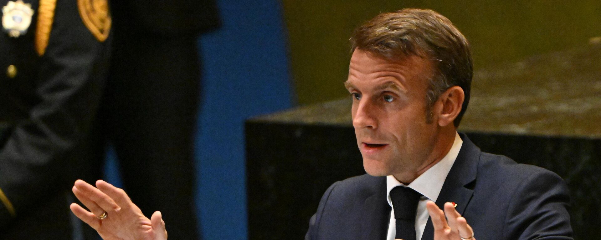 Француски председник Емануел Макрон - Sputnik Србија, 1920, 15.01.2026
