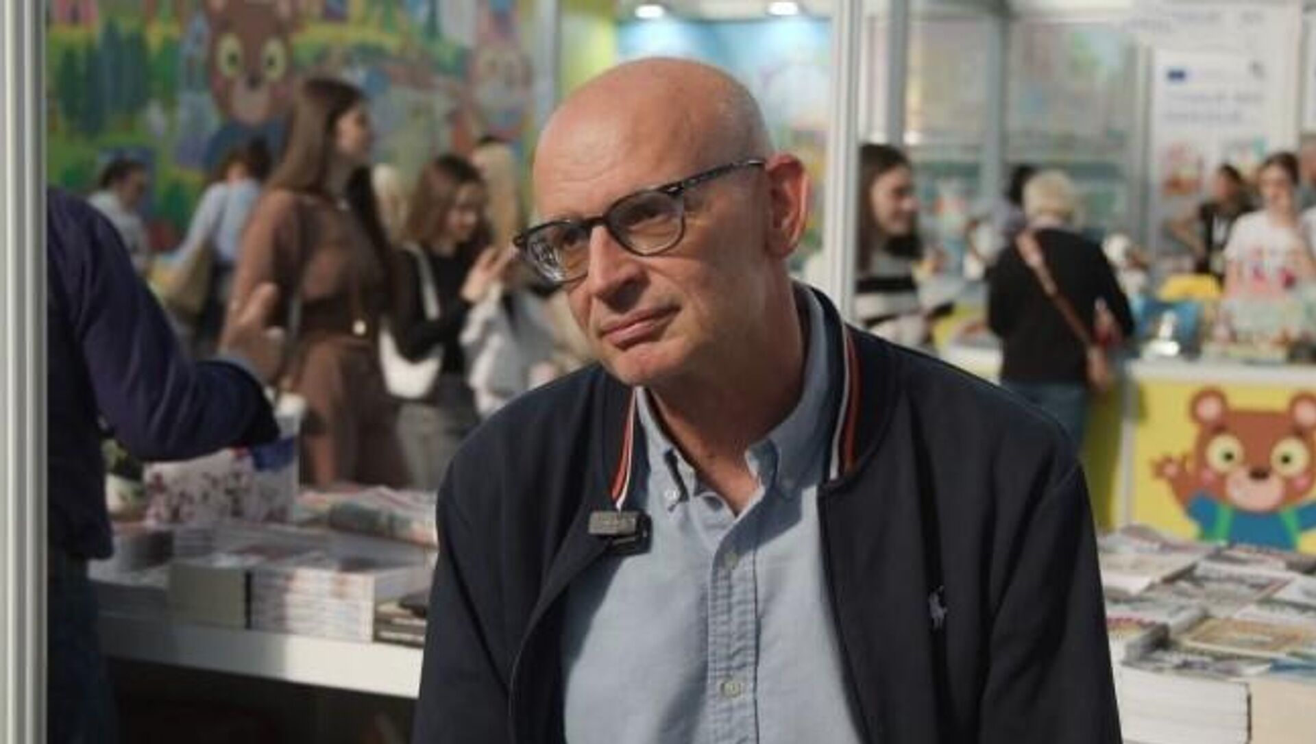 Prof. dr Miodrag Stojković na Sajmu knjiga u Beogradu Prof. dr Miodrag Stojković na Sajmu knjiga u Beogradu - Sputnik Srbija, 1920, 02.11.2025