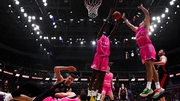 Basketbol. CSKA (Moskva) - MEGA (Belgrad) - Sputnik Srbija