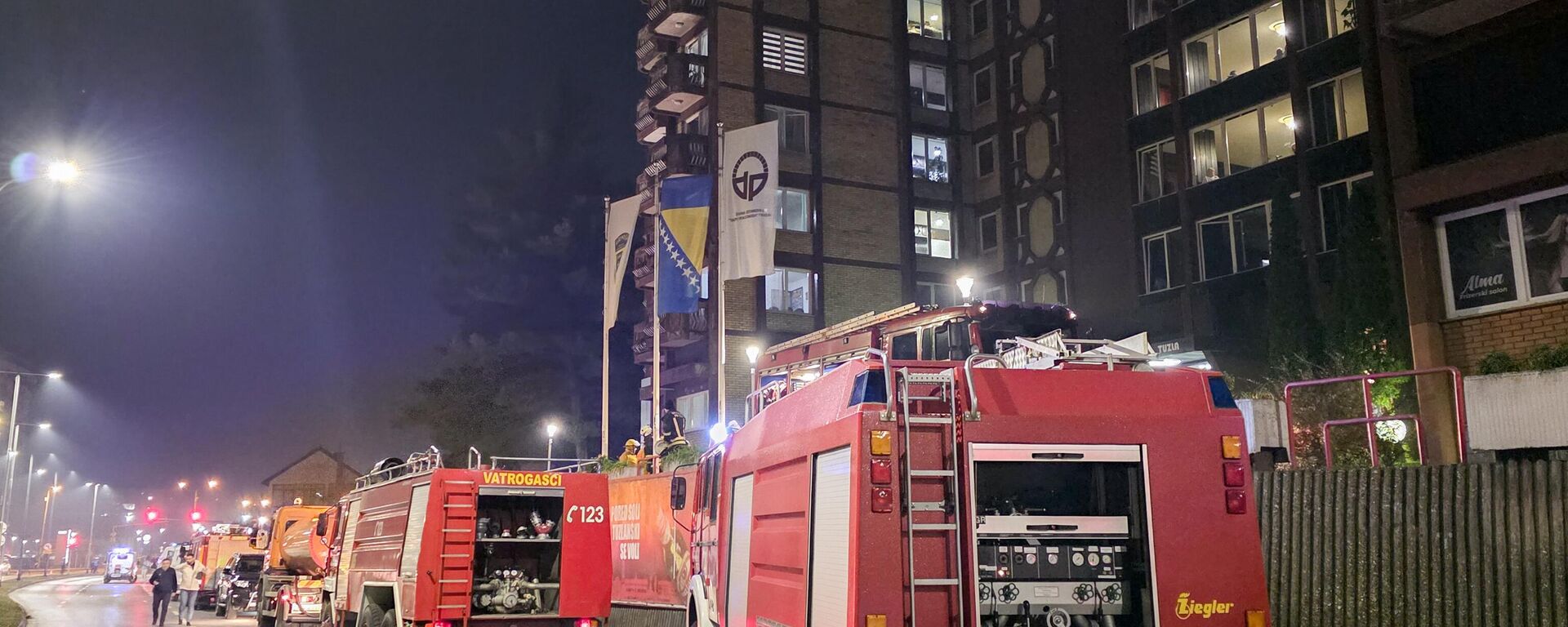 Пожар у Дому пензионера у Тузли  - Sputnik Србија, 1920, 05.11.2025