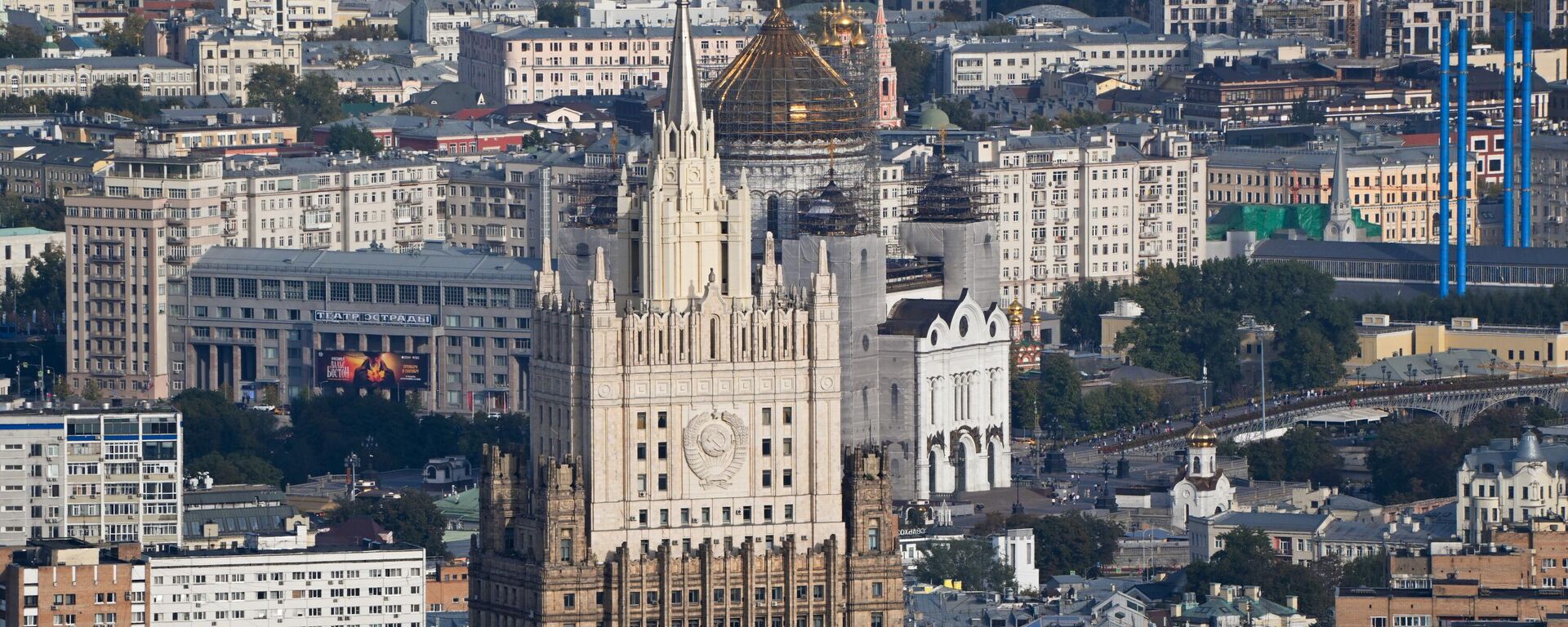 Zgrada Ministarstva spoljnih poslova Rusije u Moskvi Zgrada Ministarstva spoljnih poslova Rusije u Moskvi - Sputnik Srbija, 1920, 23.03.2026