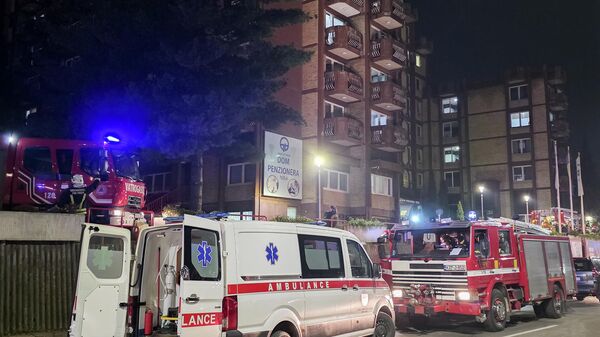 Požar u Domu penzionera u Tuzli - Sputnik Srbija