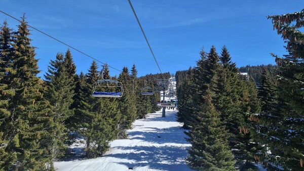 Веје снег на Копаонику, температура у минусу