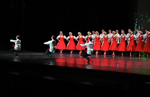 U sklopu repertoara je približno 300 originalnih koreografskih dela Igora Mojsejeva. U sklopu repertoara je približno 300 originalnih koreografskih dela Igora Mojsejeva. - Sputnik Srbija