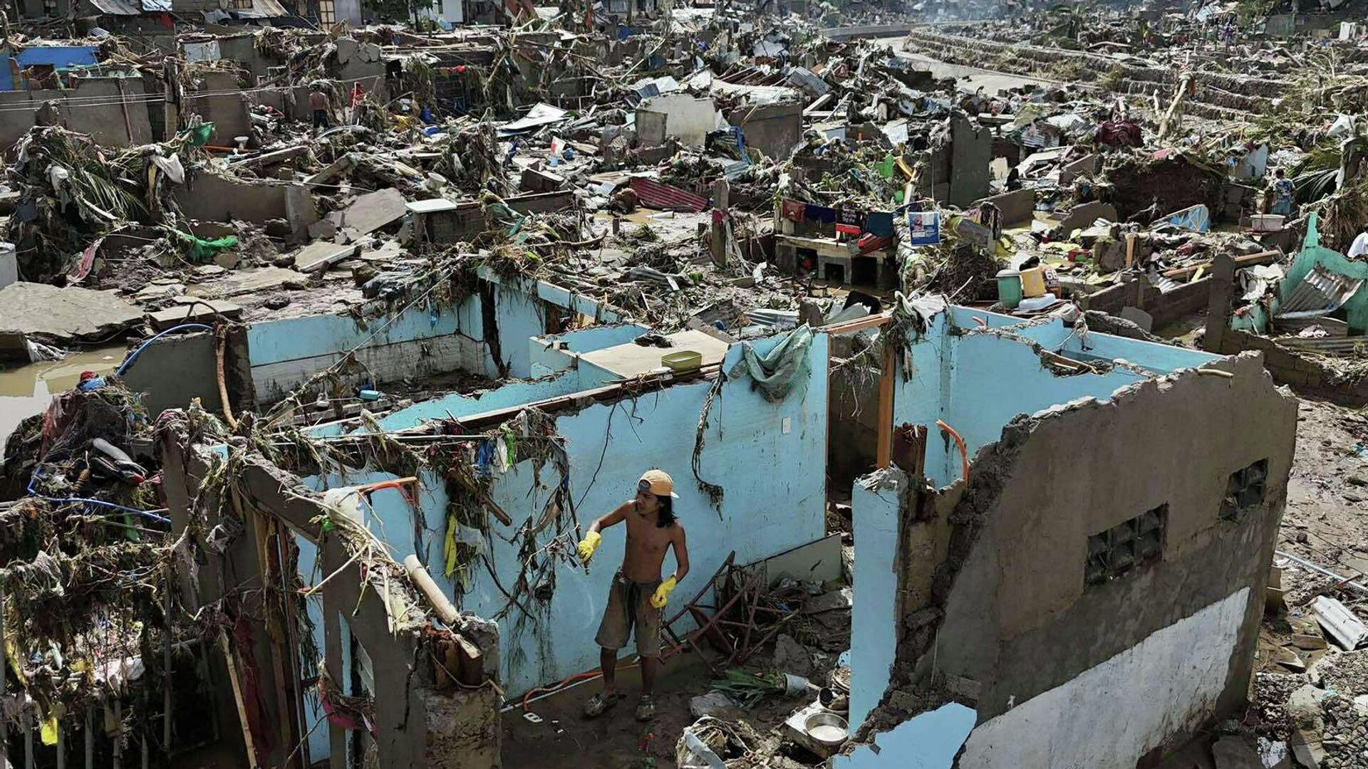 Последице тајфуна на Филипинима Последице тајфуна на Филипинима - Sputnik Србија, 1920, 09.11.2025