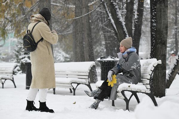 Зимске активности укључују уживање у шетњама градским парковима и околини, као и бављење зимским спортовима. - Sputnik Србија