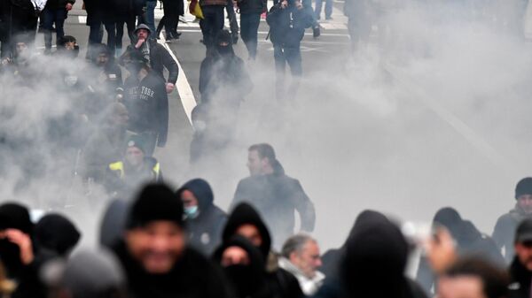 Protest u Belgiji - Sputnik Srbija