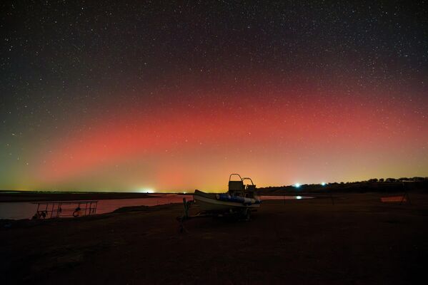 У Дакингу, провинцији Хејлунгђанг у Кини, је забележена још једна слика обасјавања поларне светлости. - Sputnik Србија