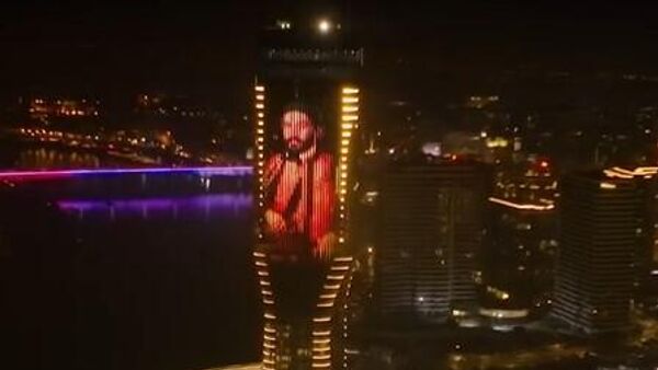 Kula Beograd zasijala u čast Petra II Petrovića Njegoša - Sputnik Srbija