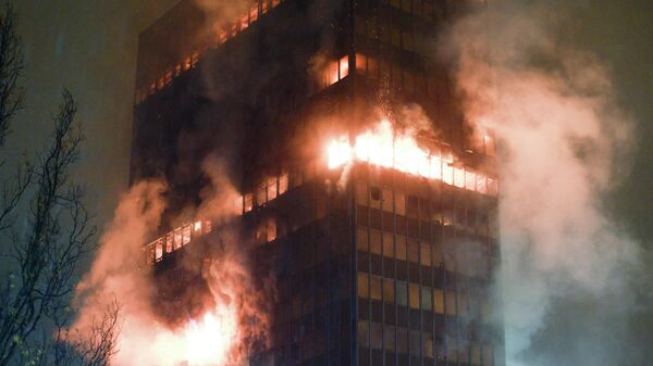 Veliki požar novinska kuća Vjesnik - Sputnik Srbija