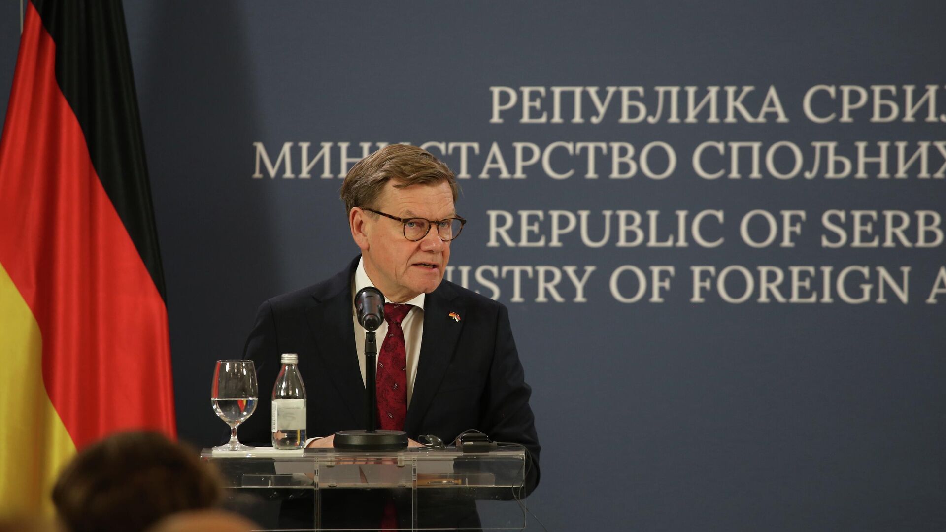 Johan Vadeful, nemački ministar spoljnih poslova Johan Vadeful, nemački ministar spoljnih poslova - Sputnik Srbija, 1920, 18.11.2025