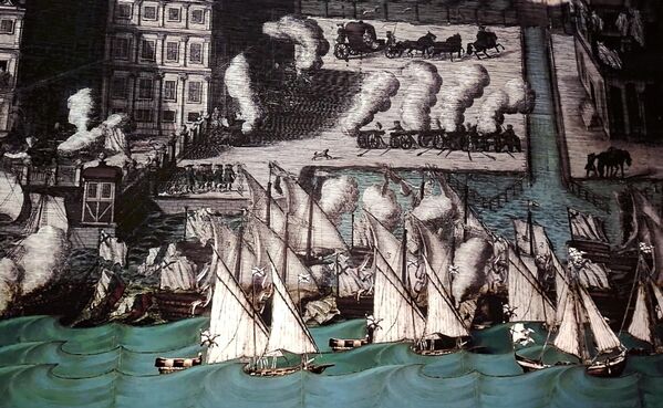 Tražeći spas od turskog zuluma, mnogi Srbi su počeli da odlaze u Rusiju i stupaju u državnu službu. Petar Veliki je prepoznao vojničke kvalitete doseljenih, naročito ceneći njihovu hrabrost koju su ispoljili u pomorskim bitkama koje su doprinele širenju granica carstva  - Sputnik Srbija