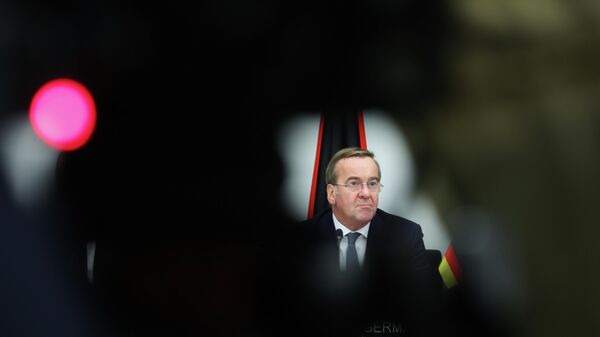 Nemački ministar odbrane Boris Pistorijus. - Sputnik Srbija