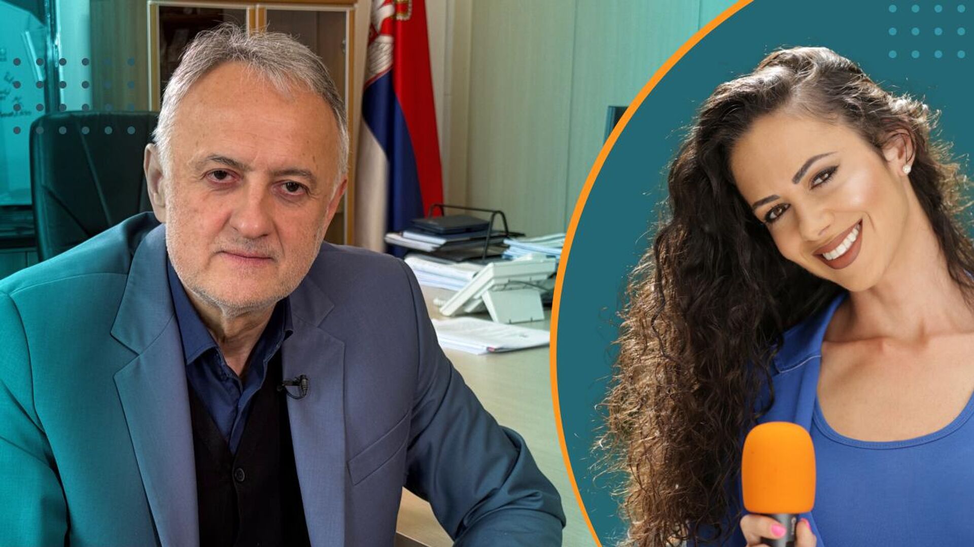 Маша Радовић и Зоран Гајић Маша Радовић и Зоран Гајић - Sputnik Србија, 1920, 23.11.2025