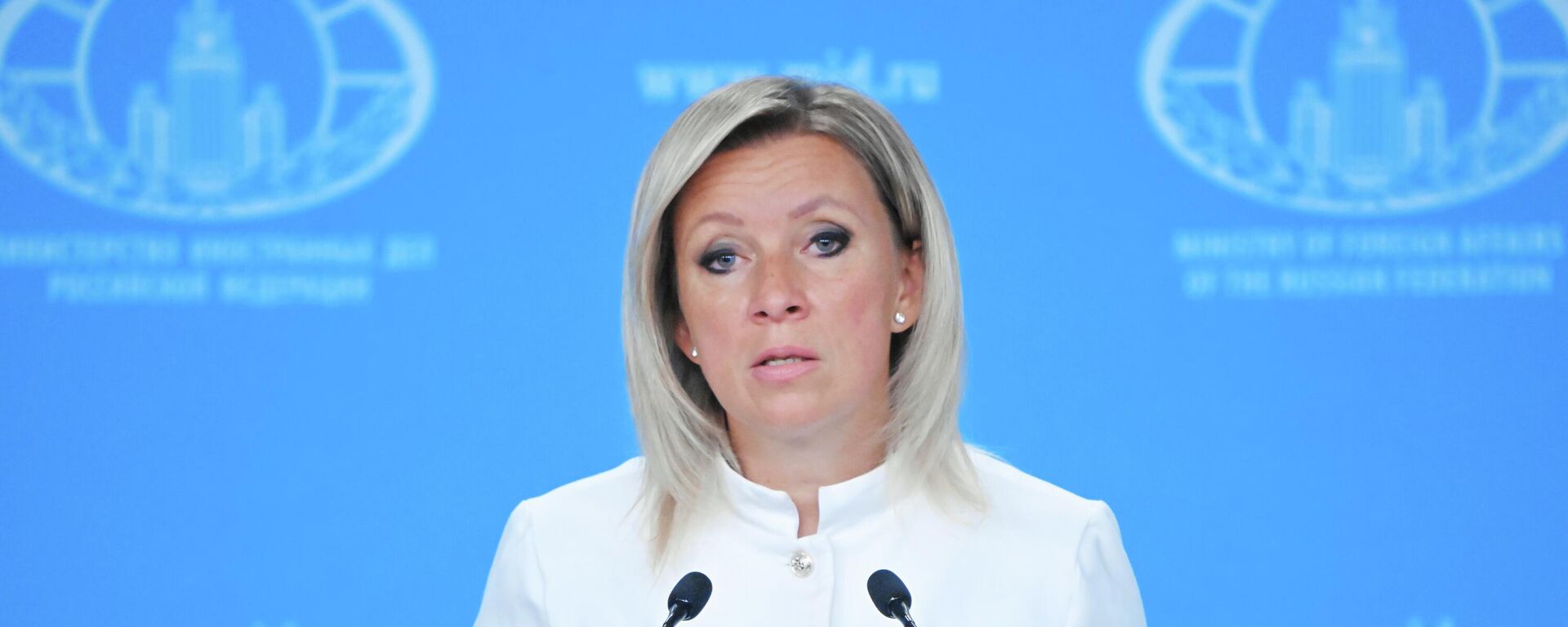 Portparol Ministarstva spoljnih poslova Rusije Marija Zaharova - Sputnik Srbija, 1920, 03.03.2026