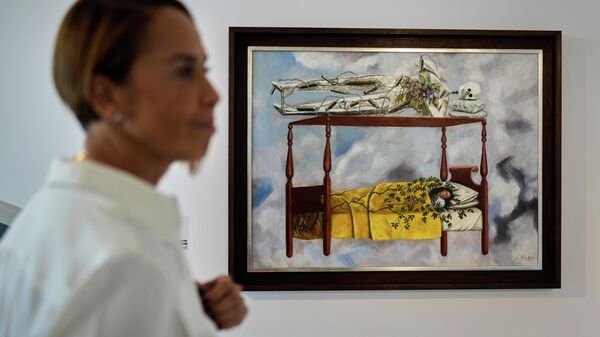 Autoportret Fride Kalo prodat za 54,7 miliona dolara. Autoportret Fride Kalo prodat za 54,7 miliona dolara. - Sputnik Srbija