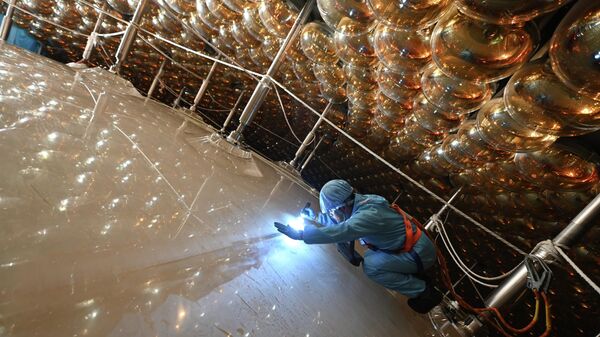 Podzemnaя neйtrinnaя observatoriя Czяnmэnь - Sputnik Srbija