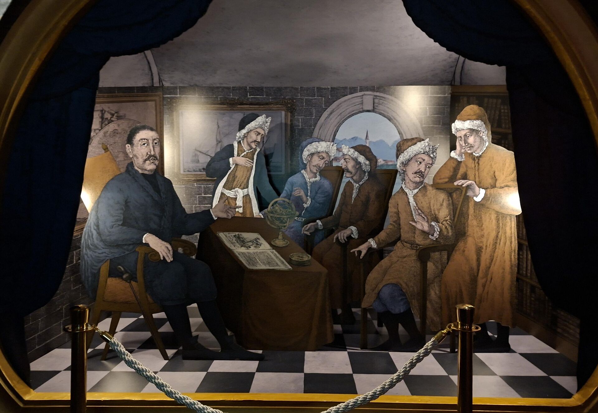 Deo izložbe Petar Veliki i Srbija u Ruskom domu u Beogradu - Sputnik Srbija, 1920, 21.11.2025