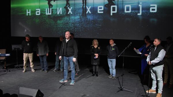 Ruski ratni reporteri na festivalu RT dok: Vreme naših heroja u Drvengradu, 2025. godina. - Sputnik Srbija