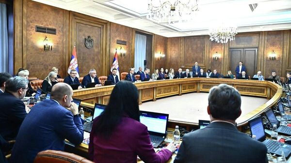 Седница Владе Србије. - Sputnik Србија