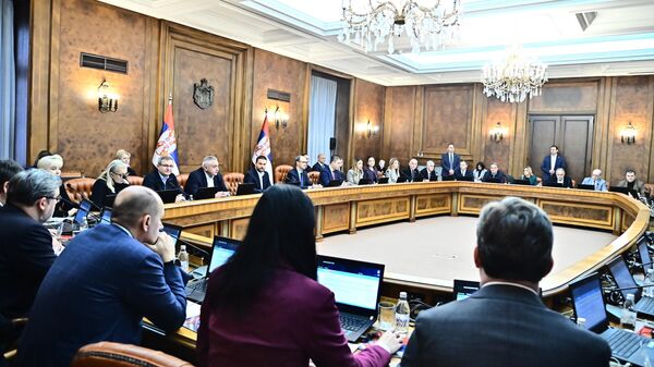 Sednica Vlade Srbije. - Sputnik Srbija