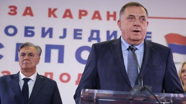 Konferencija za medije o predsedničkim izborima u Republici Srpskoj - Sputnik Srbija