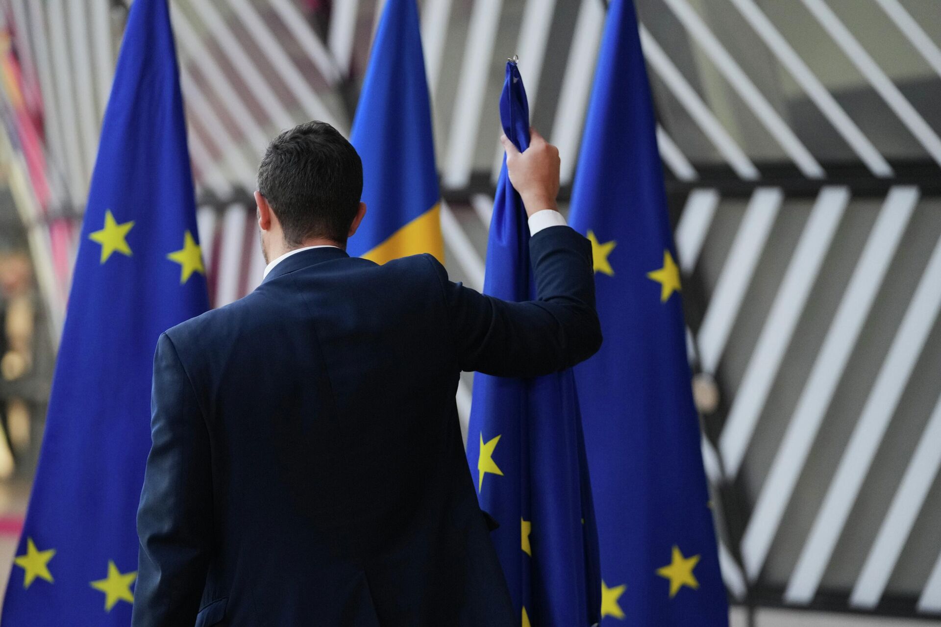 ЕУ застава ЕУ застава - Sputnik Србија, 1920, 08.12.2025