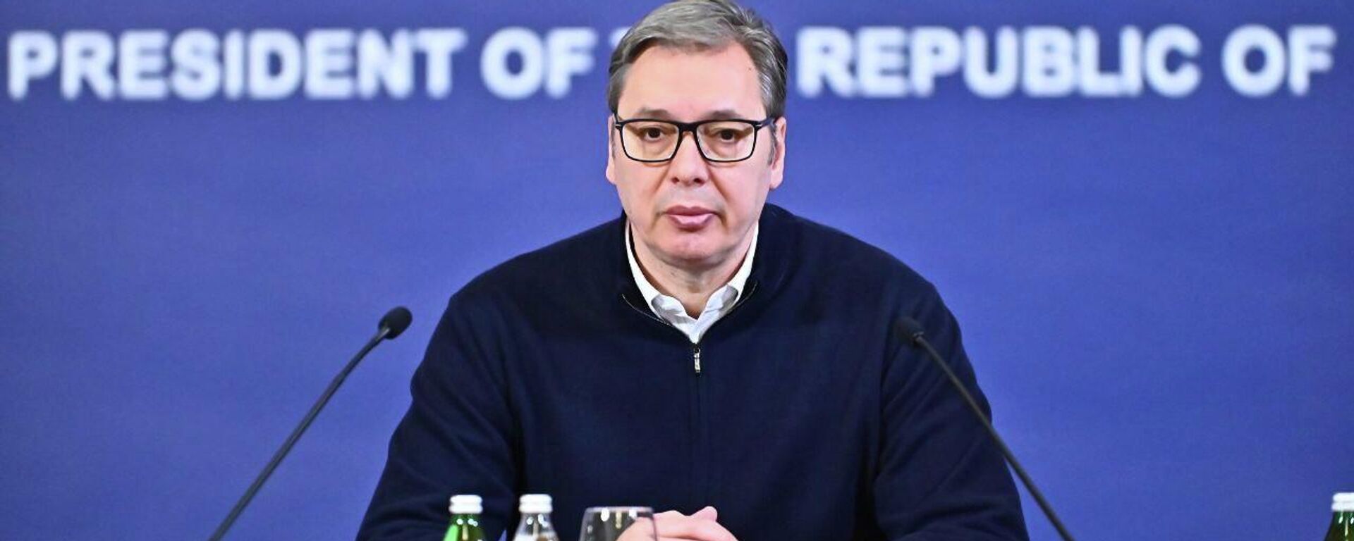 Председник Србије Александар Вучић обраћа се јавности поводом енергетске ситуације у земљи - Sputnik Србија, 1920, 30.11.2025