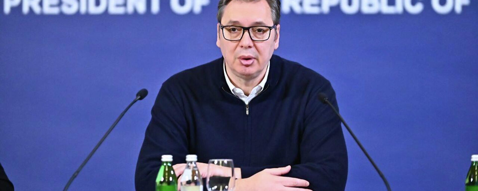 Председник Србије Александар Вучић обраћа се јавности поводом енергетске ситуације у земљи - Sputnik Србија, 1920, 25.11.2025