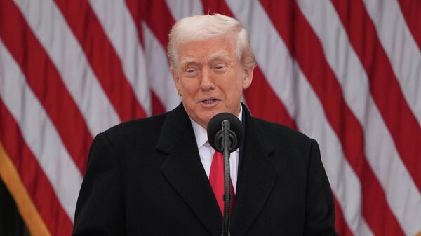 Američki predsednik Donald Tramp - Sputnik Srbija