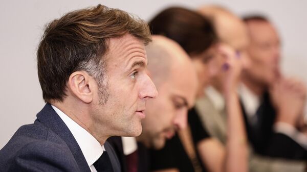 Predsednik Francuske Emanuel Makron - Sputnik Srbija