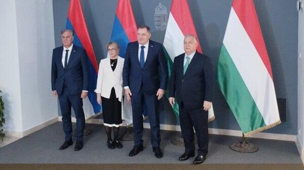 Delegacija republike Srpske u Mađarskoj  - Sputnik Srbija