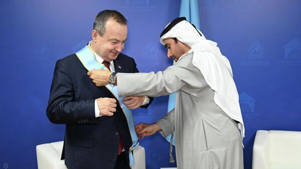 Ивица Дачић добио признање Интерпола - Sputnik Србија