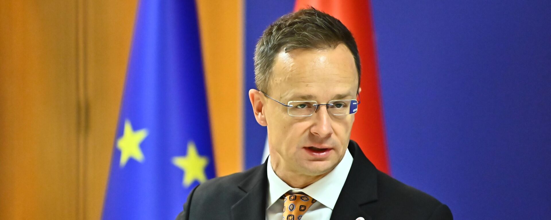 Ministar spoljnih poslova Mađarske Peter Sijarto - Sputnik Srbija, 1920, 14.12.2025