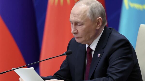 Putin u Biškeku - Sputnik Srbija