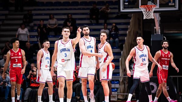 Србија Швајцарска квалификације за Светско првенство у кошарци - Sputnik Србија