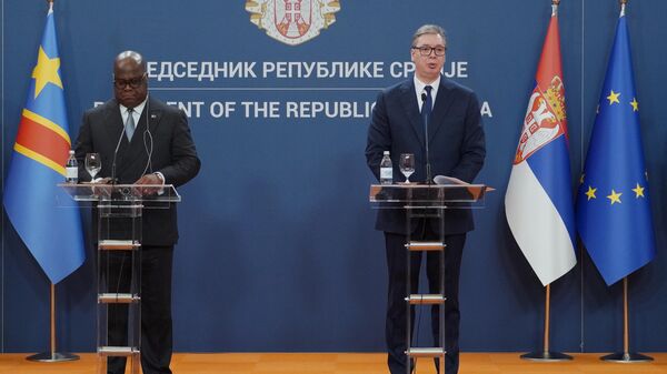 Predsednici Srbije i Konga  - Sputnik Srbija