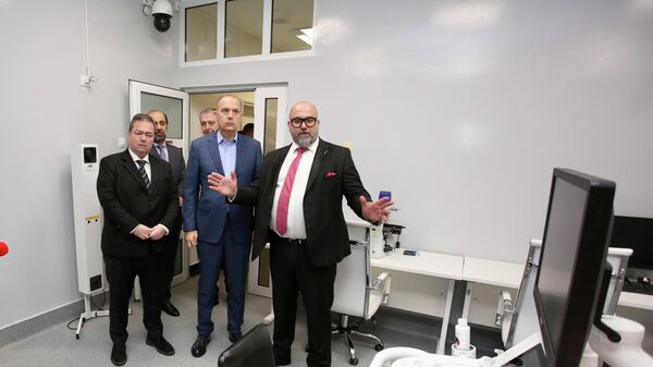 Центар за регенеративну медицину отварање - Александар Стефоски, Златибор Лончар, Бранко Бараћ - Sputnik Србија